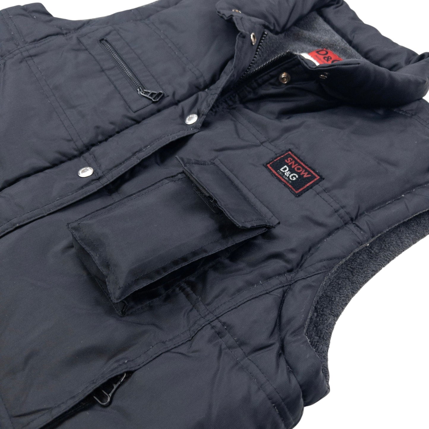 Vintage 2000s Dolce & Gabbana Fleece Lined Gilet Size S