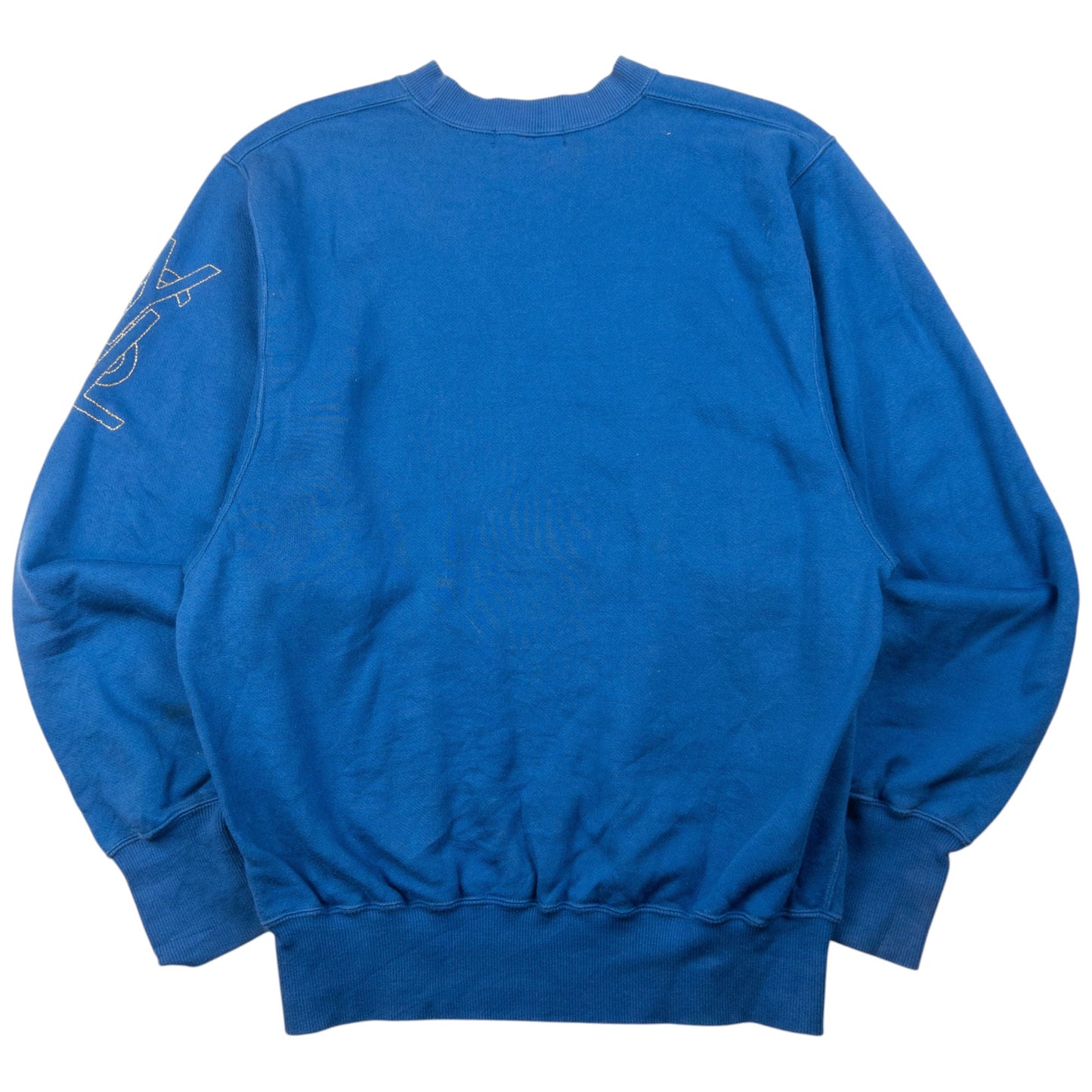 Vintage YSL Yves Saint Laurent Embroidered Sweatshirt Womens Size M