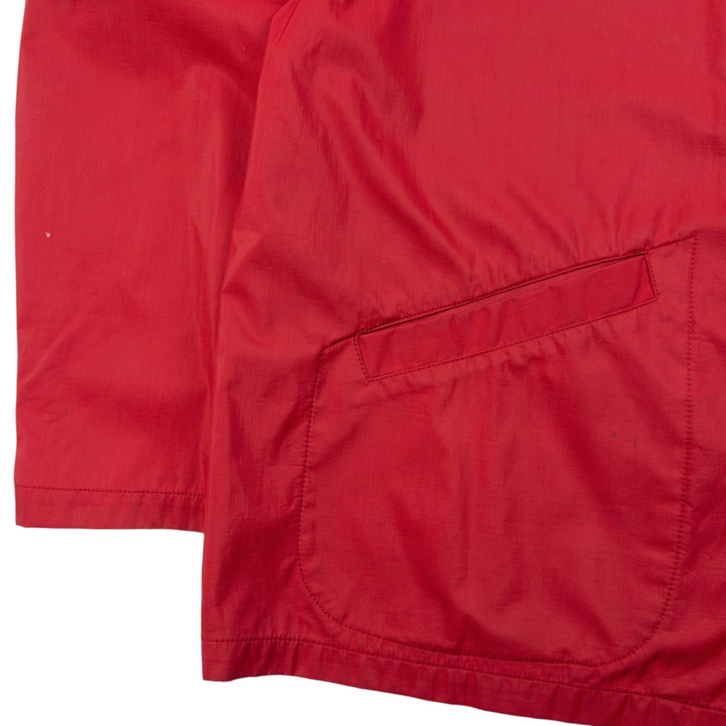 Vintage Armani Jeans Zip Up Rain Jacket Size XL