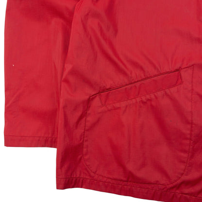 Vintage Armani Jeans Zip Up Rain Jacket Size XL