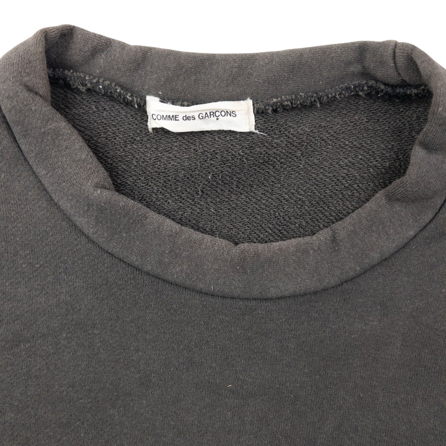 Vintage 90s Comme Des Garçons Side Zip Sweatshirt Womens Size S | Small, Grey