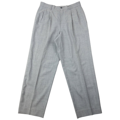 Vintage 90s Yohji Yamamoto D'Urban A.A.R Pleated Trousers Size W29 | W29, Grey