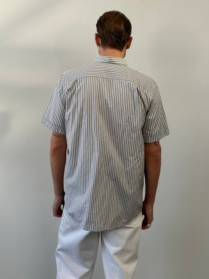 Christian Dior 1990s Pure Cotton Striped Shirt - M