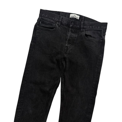 Stone Island Denim Jeans | W30, Black