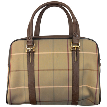 Vintage 90s Burberry Checkered Handbag | O/S, Red