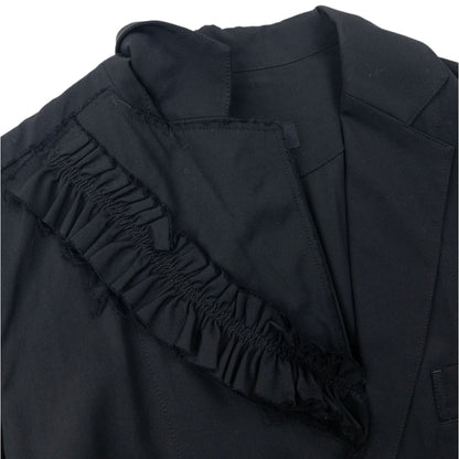 Vintage 2000s Yohji Yamamoto Lightweight Blazer Jacket Womens Size M | Medium, Black