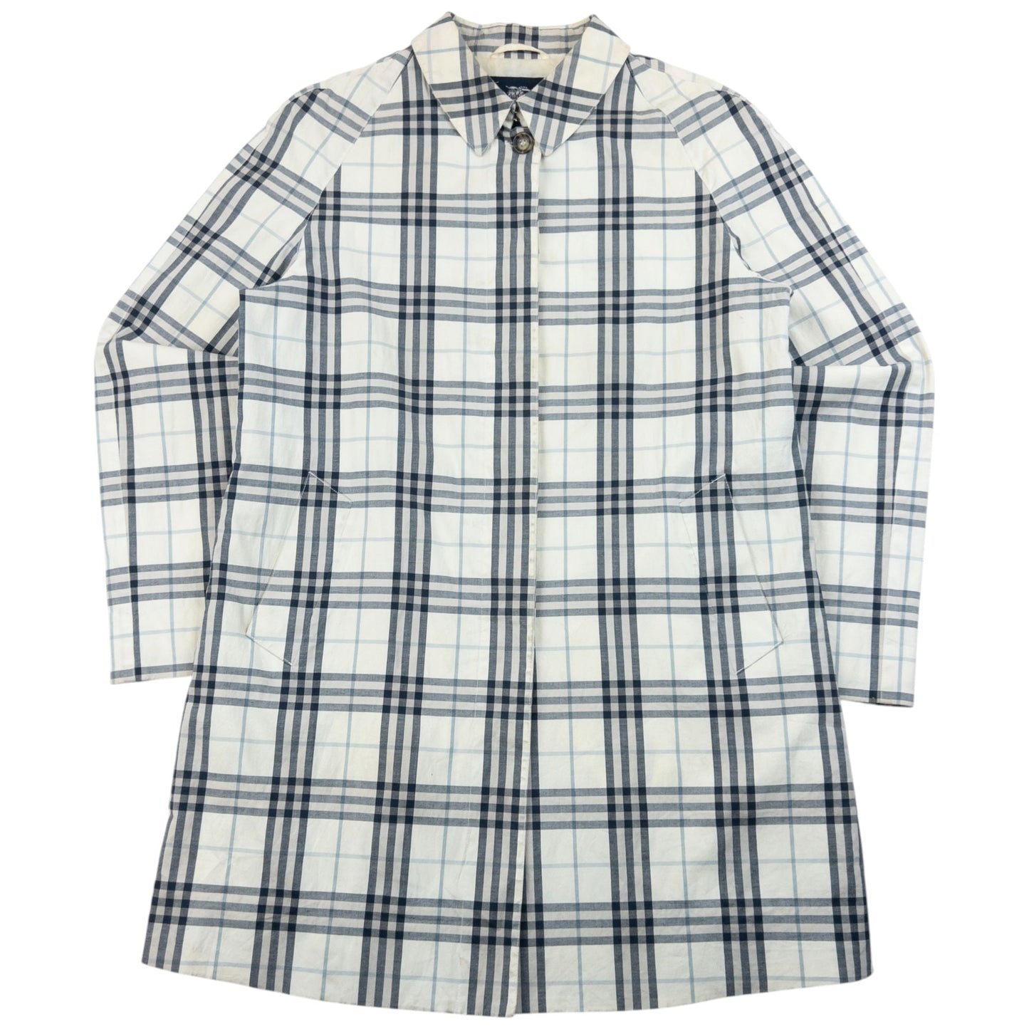 Vintage Burberry Nova Check Button Up Jacket Womens Size 10 | Medium, Multicoloured