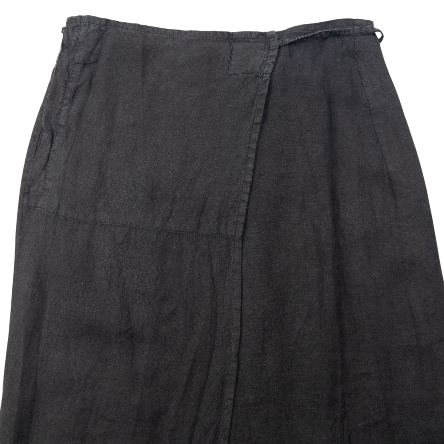 Vintage 2000 CP Company Linen Wrap Skirt Womens Size W28 | W28, Grey