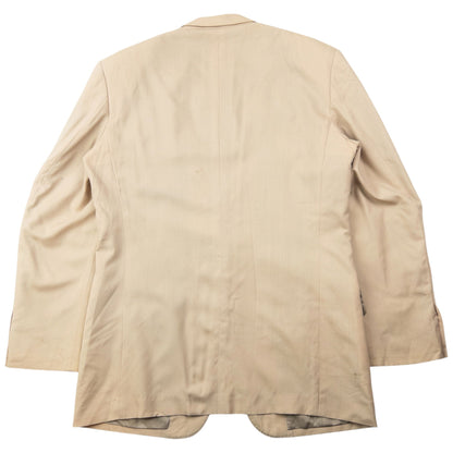 Vintage 90s Yohji Yamamoto D'Urban A.A.R Blazer Jacket Size M | Medium, Beige