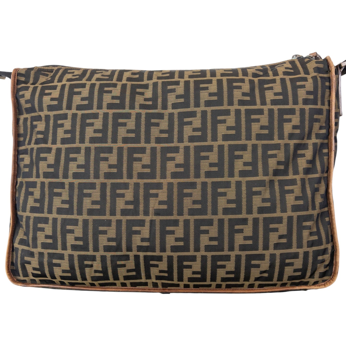 Vintage 2000s Fendi Monogram Crossbody Bag | O/S, Brown