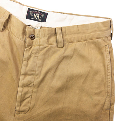 Vintage 2000s Ralph Lauren Double RL Trousers Size W30 | W30, Beige