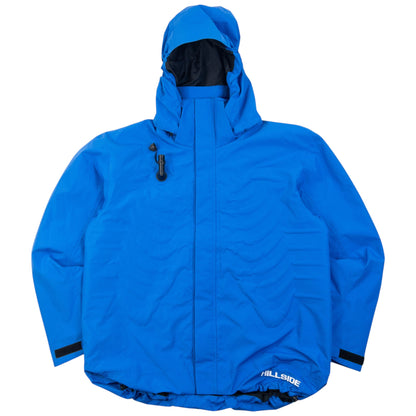 Hillside Inflatable Skeleton Waterproof Jacket Size L | Large, Blue
