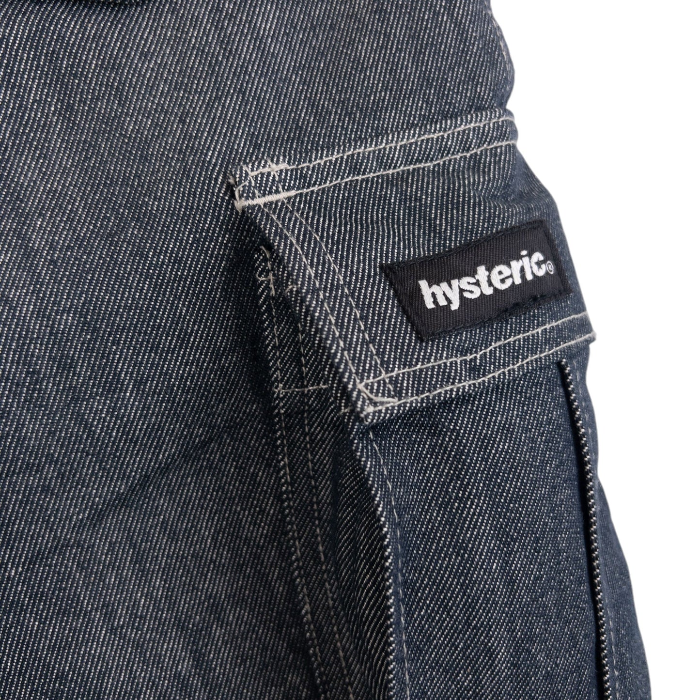 Vintage 90s Hysteric Glamour Buckle Cuff Denim Jeans Size W27 | W27, Grey