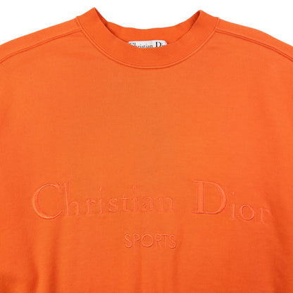 Vintage Dior Sports Embroidered Sweatshirt Womens Size M