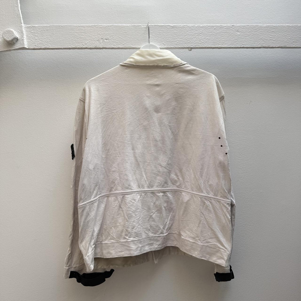 1997 Stone Island Poly Jacket in white (S) | Small, White