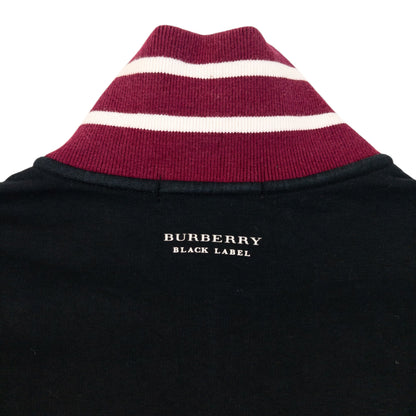 Vintage 2000s Burberry Black Label Zip Up Sweatshirt Size M | Medium, Multicoloured