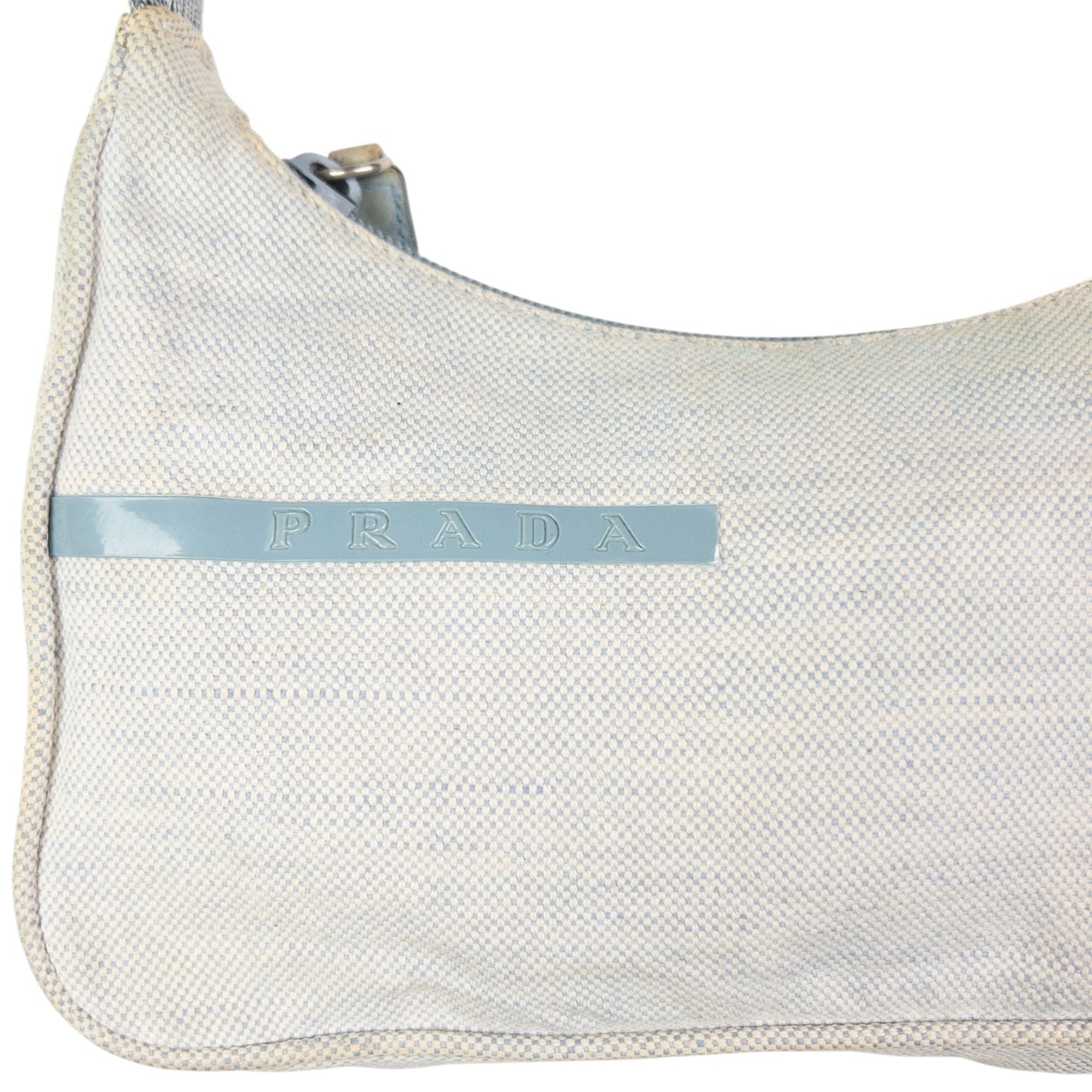 Vintage 1999 Prada Sport Mini Baguette Shoulder Bag