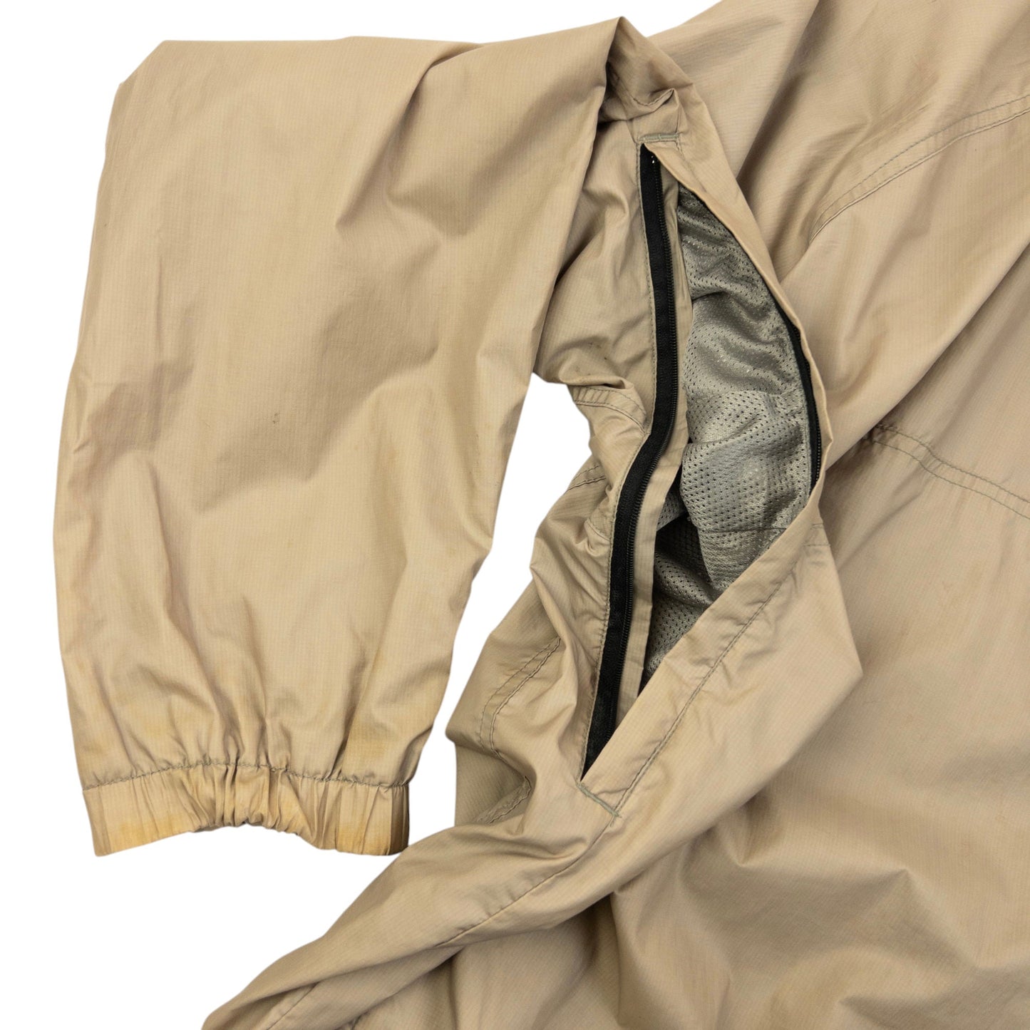 Vintage 2000s Oakley Q Zip Jacket Size L | Large, Beige