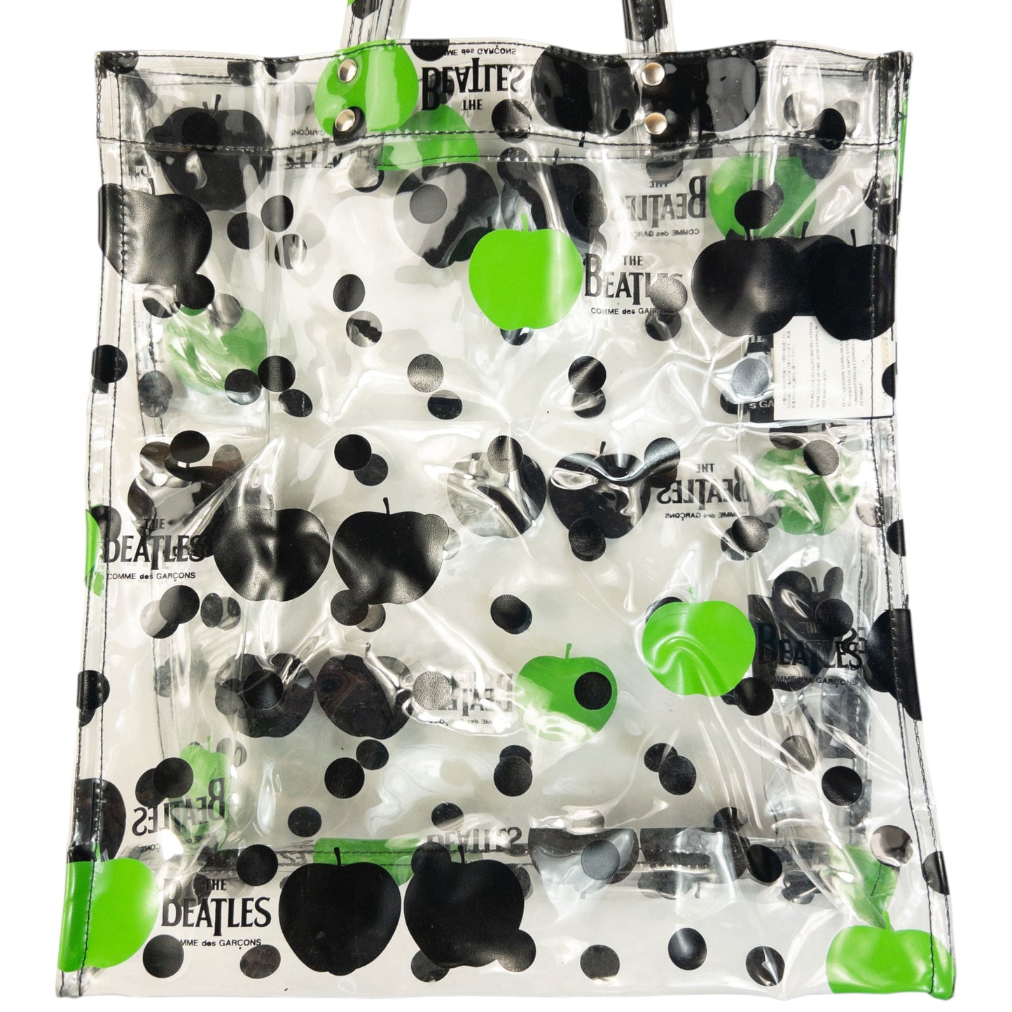 Comme Des Garçons X The Beatles Clear Tote Bag | O/S, Black