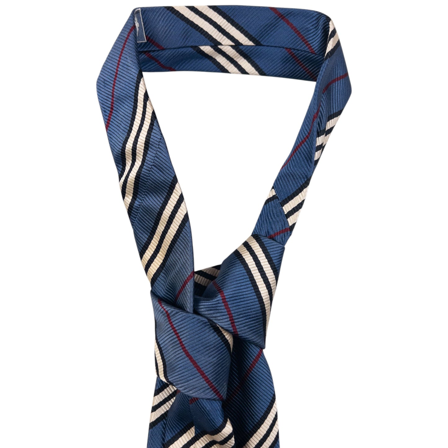 Vintage Burberry Nova Stripe Silk Tie