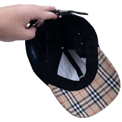Vintage 2000s Burberry Golf Nova Check Detail Hat | O/S, Multicoloured