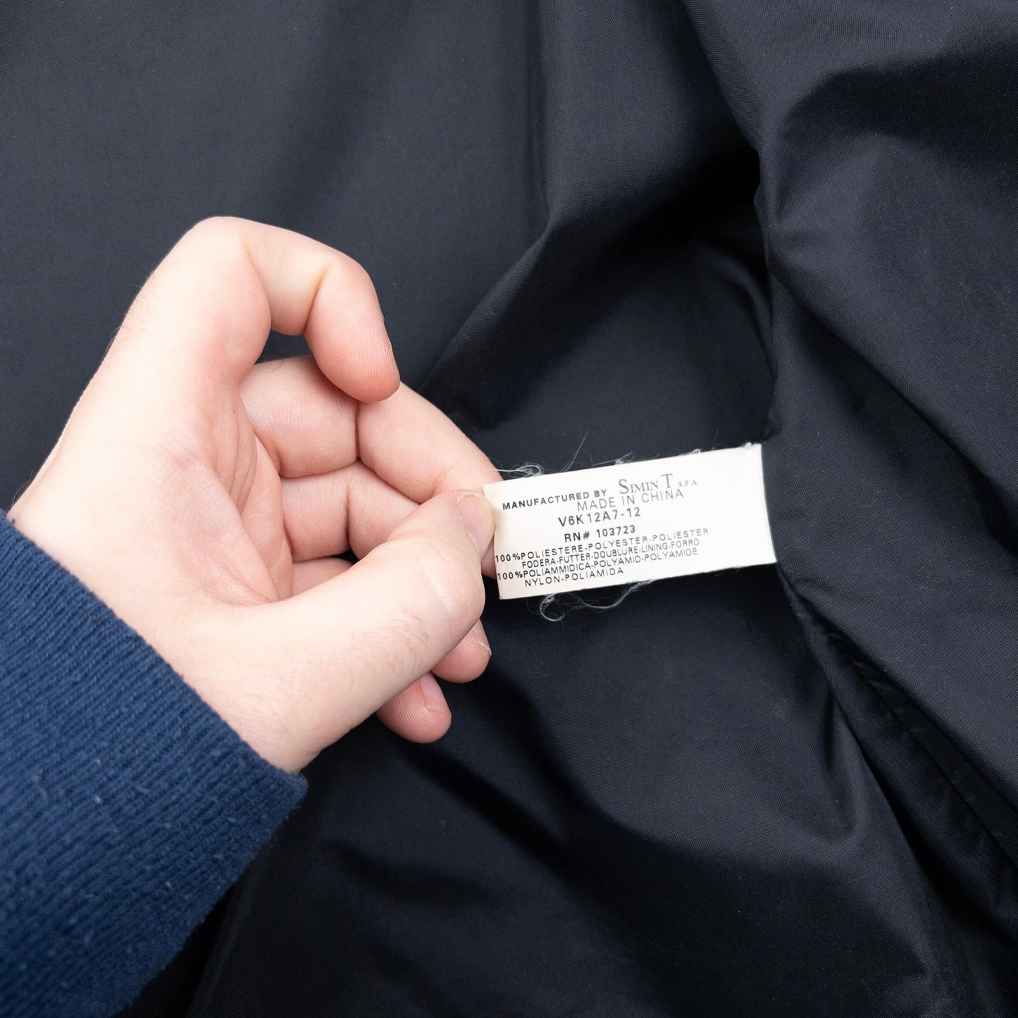 Vintage 2000s Armani Jeans Zip Up Rain Jacket Size XL