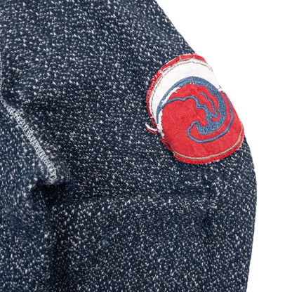 Vintage 2000s Armani Jeans Zip Up Hemp Jumper Womnes Size L