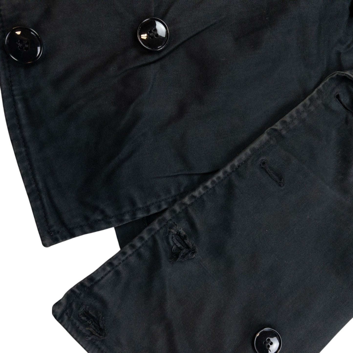 Vintage Cabane De Zucca By Issey Miyake Cropped Peacoat Womens Size S