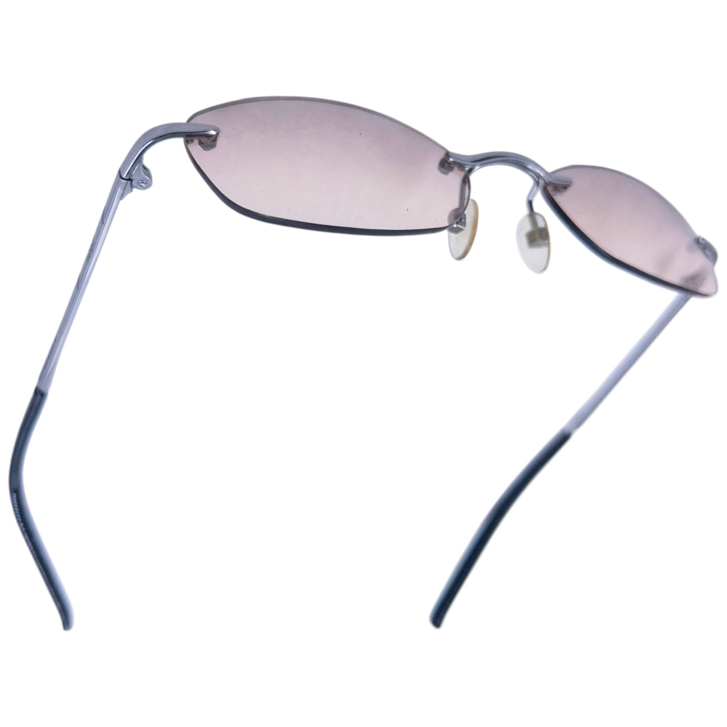 Vintage 2000s Burberry Rimless Sunglasses | O/S, Beige