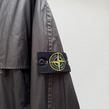 Stone Island Mussola Gommata Jacket (XL) | Extra Large, Black
