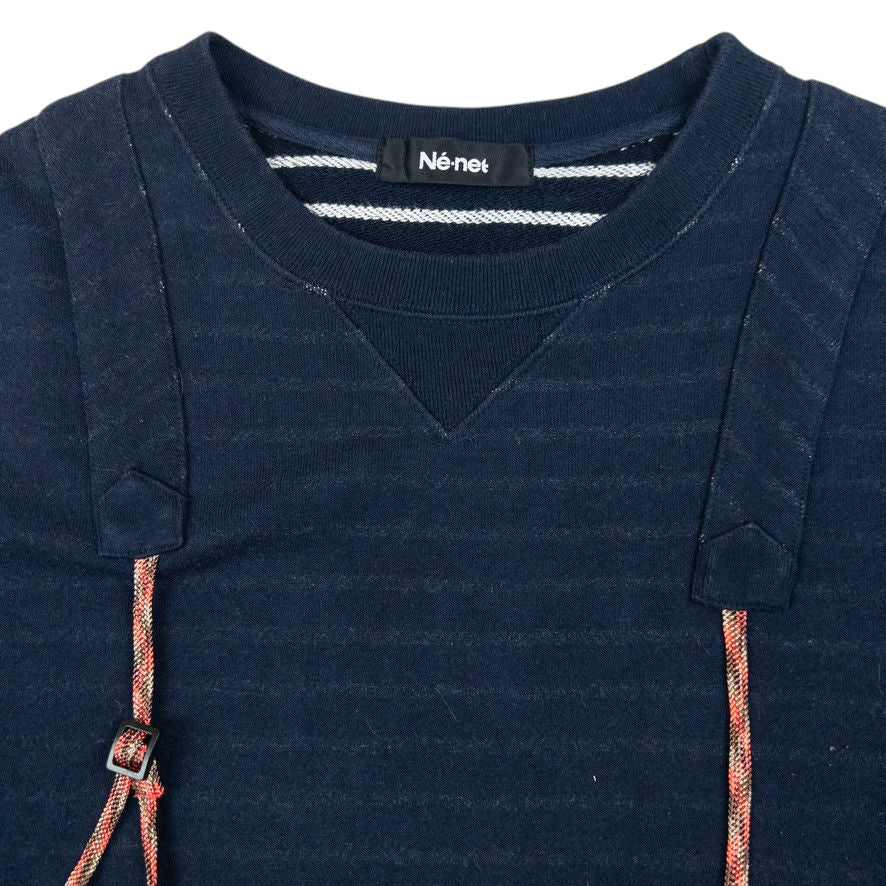 Vintage Ne-Net By Issey Miyake 3D Camera Sweatshirt Size XS