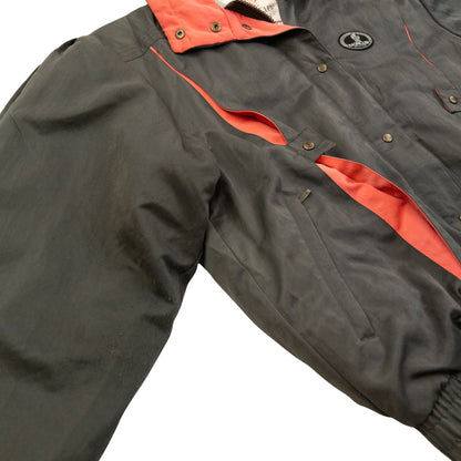 Vintage 90s Moncler Padded Zip Up Jacket Womens Size S | Small, Grey