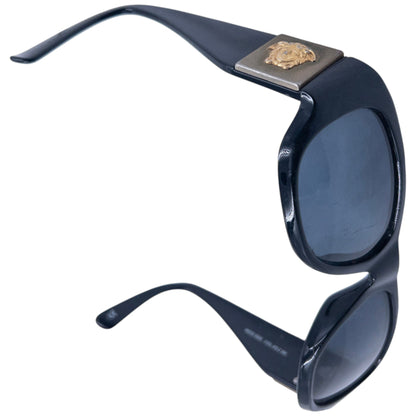 Vintage 90s Gianni Versace Medusa Sunglasses | O/S, Black