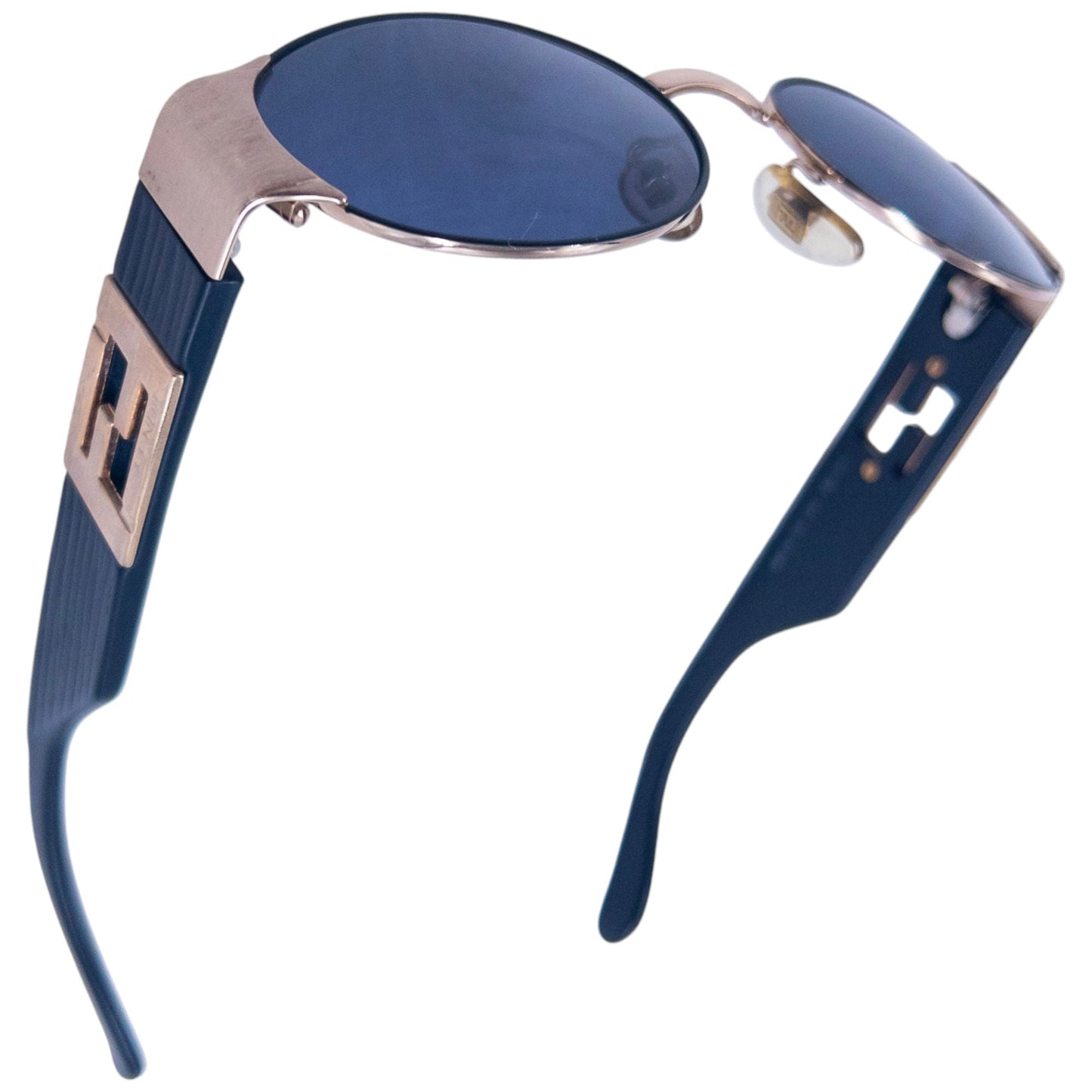 Vintage 90s Fendi Embossed Sunglasses | O/S, Multicoloured