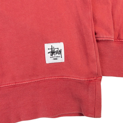 Vintage Stussy Letter Applique Sweatshirt Size M