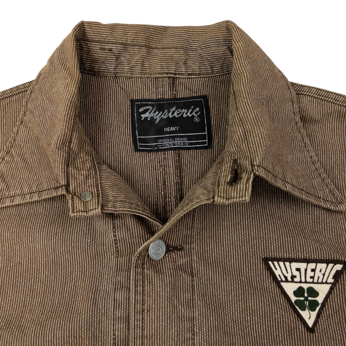 Vintage Hysteric Glamour Striped Button Up Jacket Size S