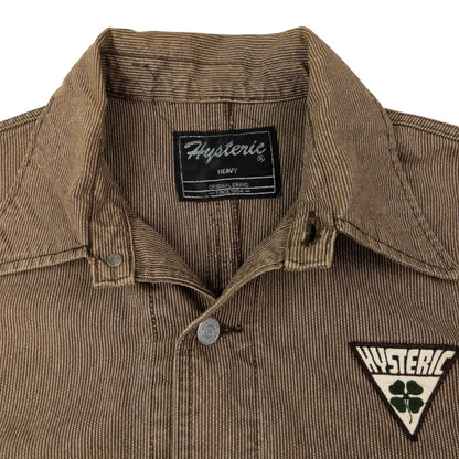 Vintage Hysteric Glamour Striped Button Up Jacket Size S