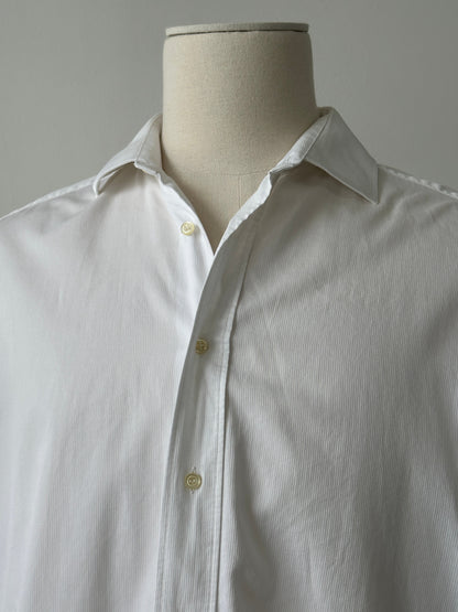 Christian Dior Monsieur 1990s Pure Cotton Dress Shirt - XL