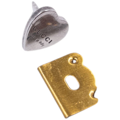 Vintage Gucci Heart Ear Rings