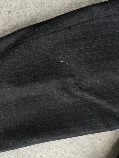 Loro Piana x Durban 1990s Pure Wool Double Breasted Stripe Suit - 38R/W30