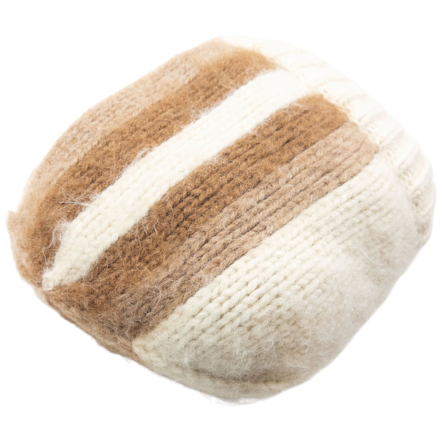 Vintage 2000s Prada Alpaca Wool Knit Beanie Hat | O/S, Brown