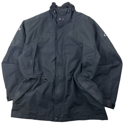 Vintage 90s Oakley Ballistic Zip Up Jacket Size XL | XL, Black