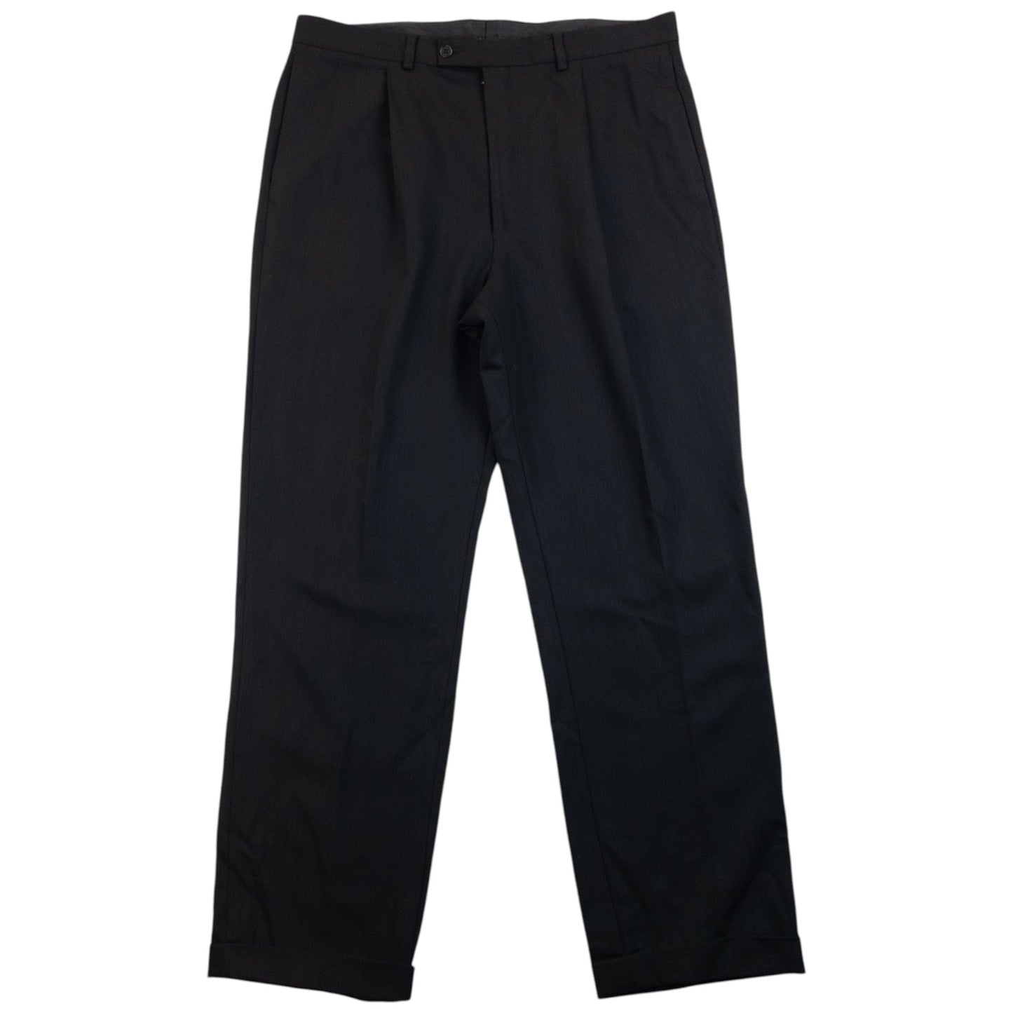 Vintage 90s YSL Yves Saint Laurent Trousers Size W34 | W34, Black