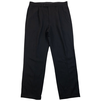 Vintage 90s YSL Yves Saint Laurent Trousers Size W34 | W34, Black