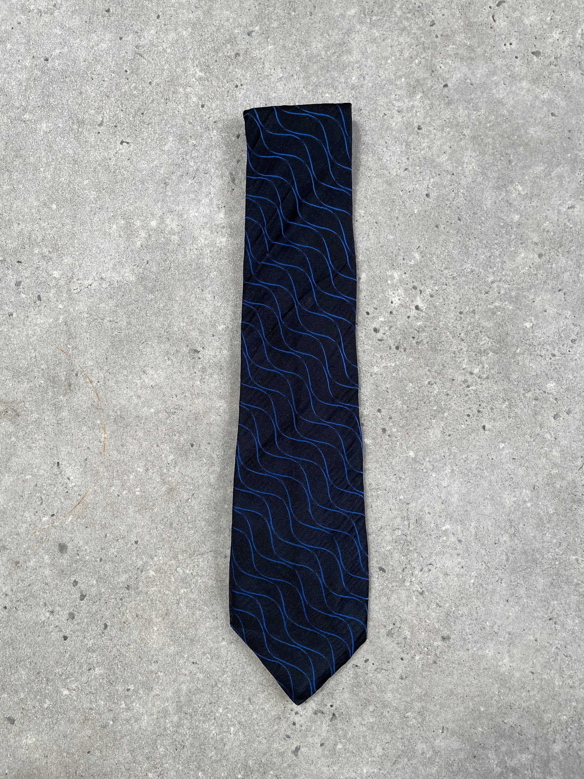 Kenzo Homme 1990s Pure Silk Print Tie