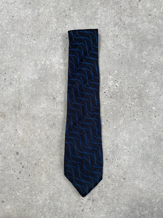 Kenzo Homme 1990s Pure Silk Print Tie