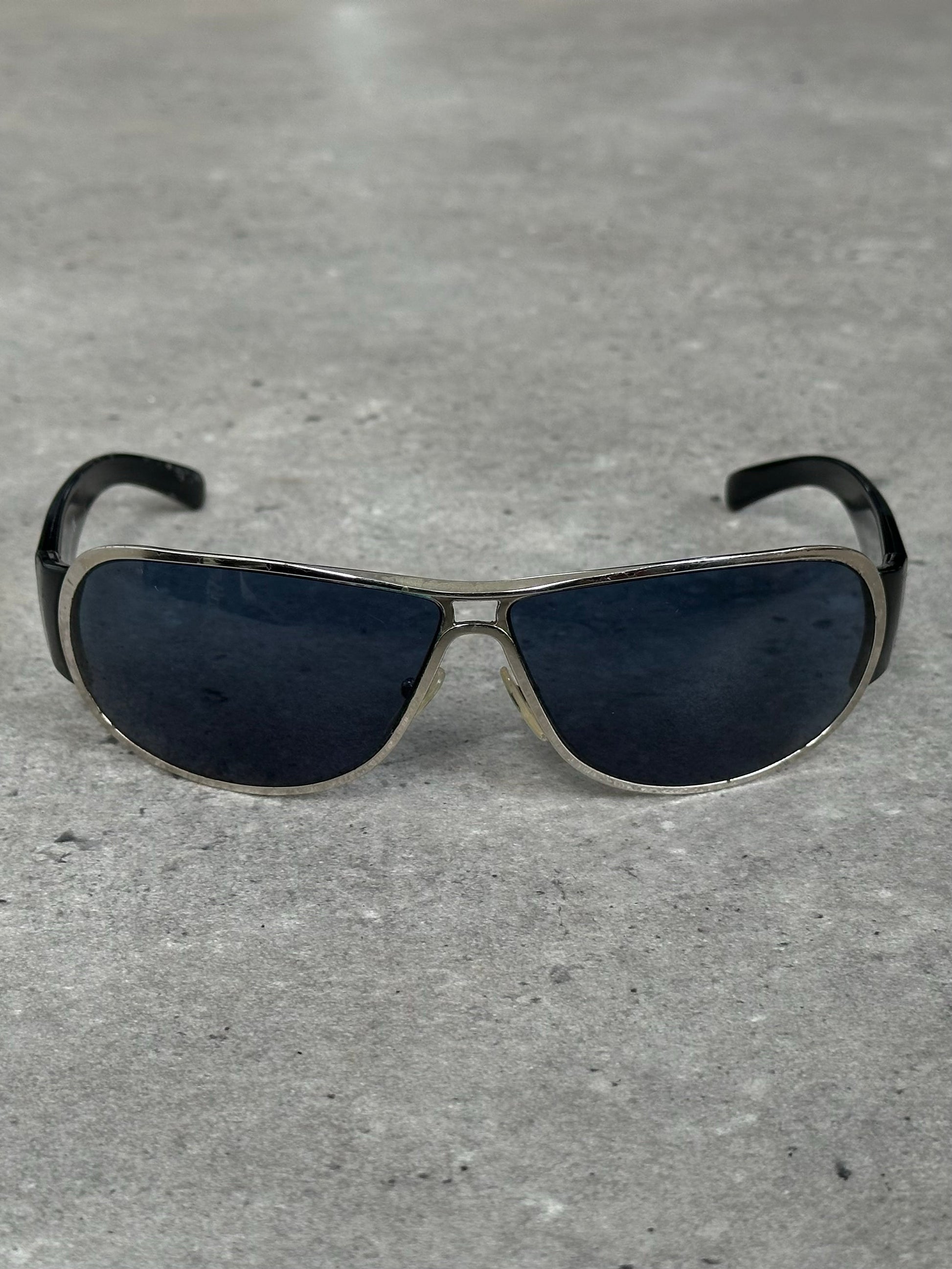 Prada 2000s Aviator Shield Sunglasses