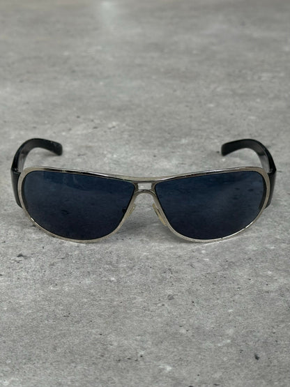 Prada 2000s Aviator Shield Sunglasses