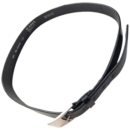 Vintage 2000s Dolce & Gabbana Leather Belt Size L | O/S, Black