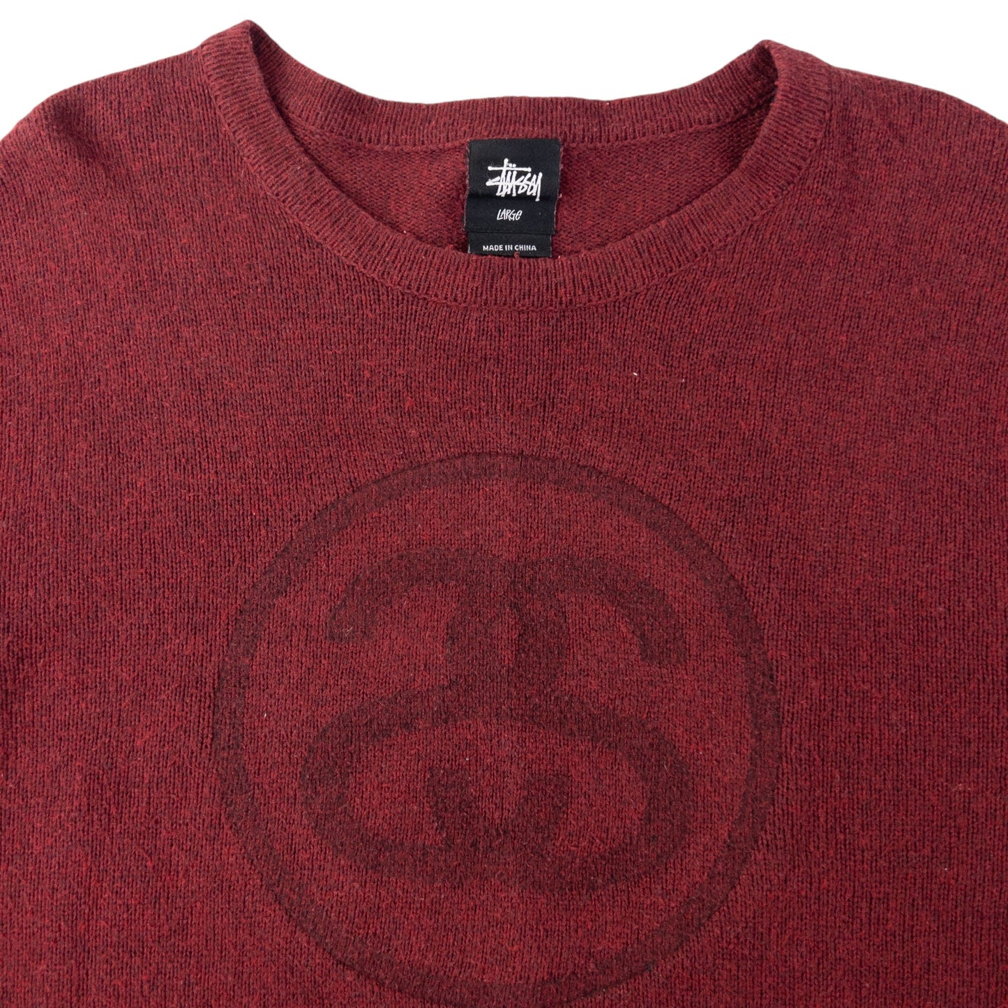 Vintage Stussy Knit Jumper Size L